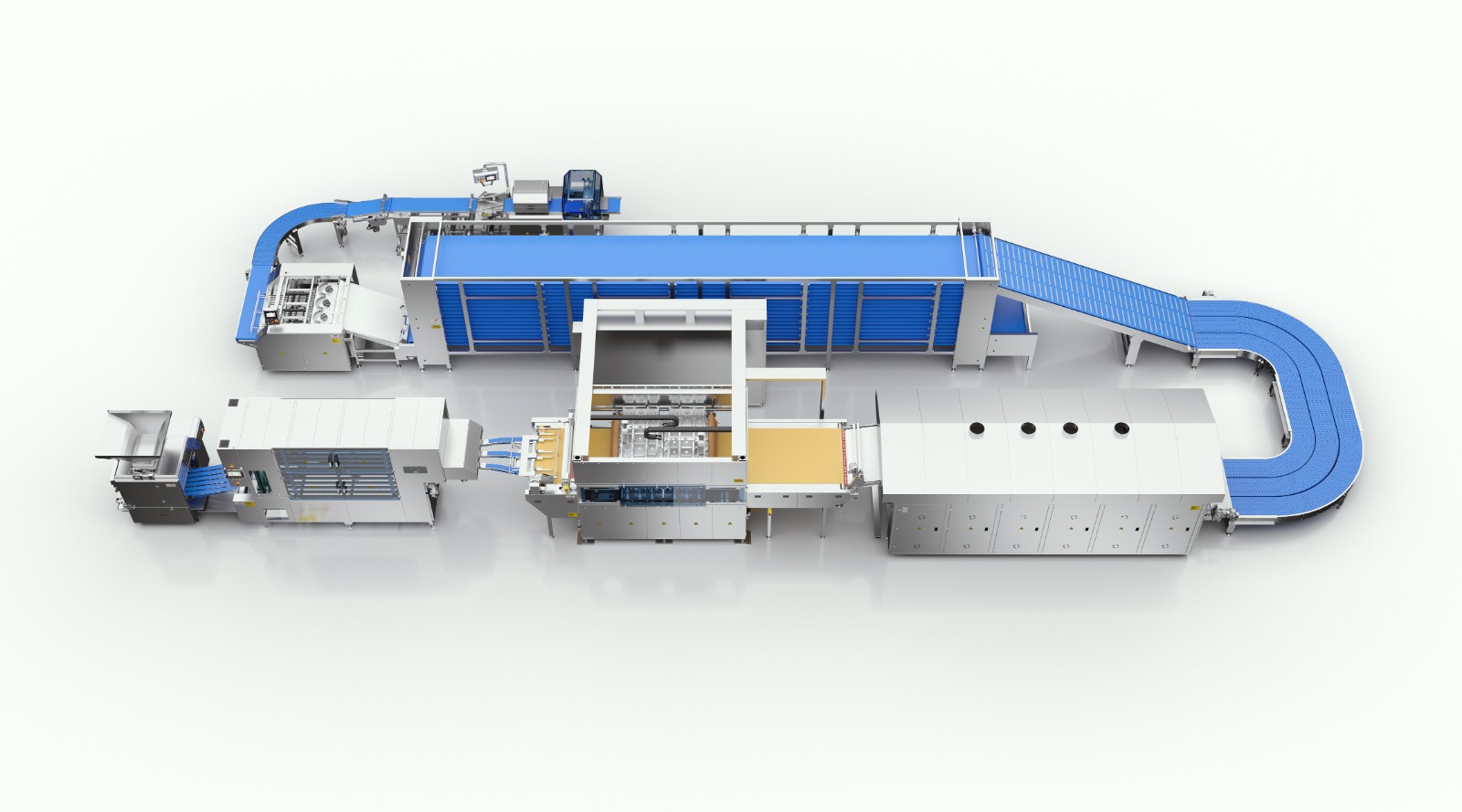 DAMS TORTİLLA ÜRETİM HATTI KAPASITE 10.000 ADET/SAATE - DATH-100