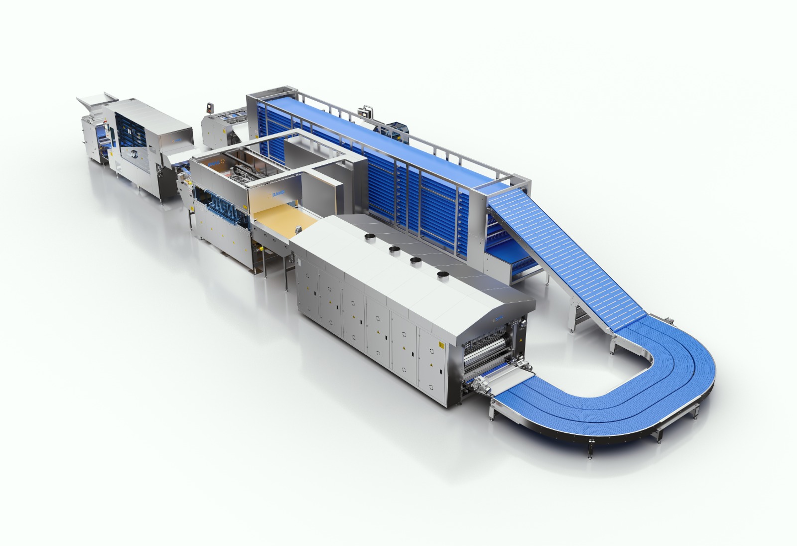 DAMS TORTİLLA ÜRETİM HATTI KAPASİTE 4.000 ADET/ SAAT - DATH- 40